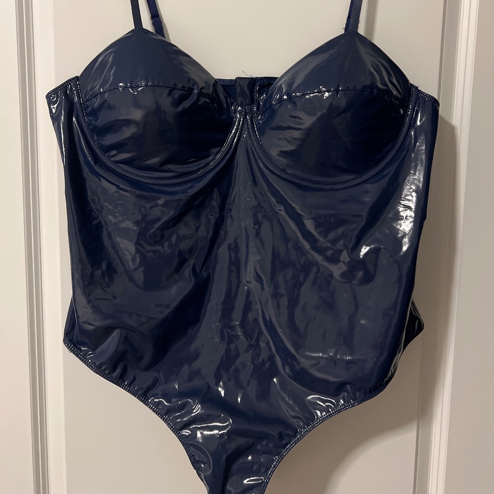 Ivy Park X Adidas Blue Latex Bodysuit! Cowboy Carter Time!